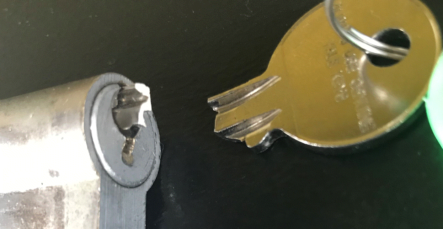 Snapped/Glued Keys DawsonSawyer Locksmiths